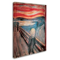 Zaštitni znak Likovna umjetnost' Scream ' platnena Umjetnost Edvarda Muncha