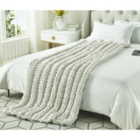 Favager Kanal Knit Throw-Extra Meka, 40 60