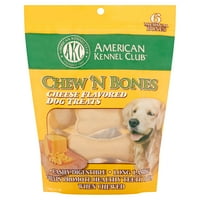 Američki Kinološki klub Chew ' N Bones pseće poslastice sa ukusom sira, broj, 13. oz