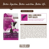 Holistic Select Prirodno zrno besplatno suhi pas za pse, mali i mini pasmina recept, kesica od 4 kilograma