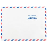 Tyvek Cur-otporne na otvorene koverte na otvorenom, 13, bijela zračna pošta, 25 paketa