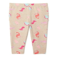 Garanimals Baby Girls Print Legging, Veličine Mjesec-Mjesec