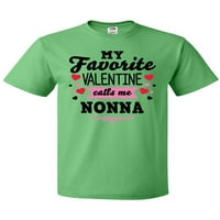 Inktastic Valentinovo moj omiljeni Valentine Me Zove Nonna T-Shirt
