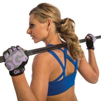GoFit GF-WLG-L PPL ženske Premium kožne elitne rukavice za treniranje