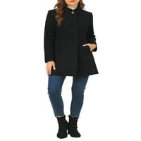 Jedinstvene povoljne ponude Ženski zimski kaputi za zimske kapute s jednim grudima dugim slojem