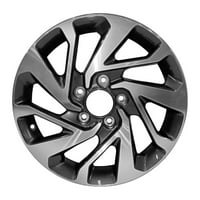 Kai Nova aluminijska legurna kotačica, obrađena i crna, odgovara - Honda Civic Coupe