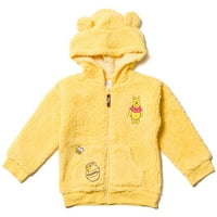 Disney Winnie The Pooh Toddler Boys Zip Up Hoodie novorođenče za malo dijete