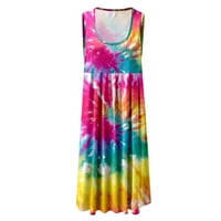 Sundresses for Women Casual Summer - ženske ljetne haljine na plaži Party šarene štampane haljine za sunce