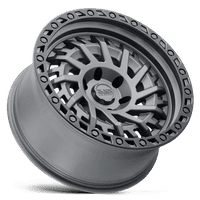 Rhino Shredder -18et 71.5cb mat Gunmetal W crni prsteni