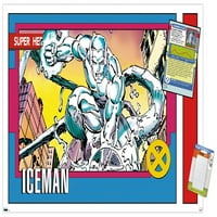 Marvel Trading kartice - Iceman zidni poster, 14.725 22.375
