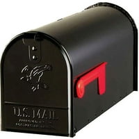 Standardna veličina crna premium vandal otporna na vandal aluminijumsku stambenu poštansko sanduče